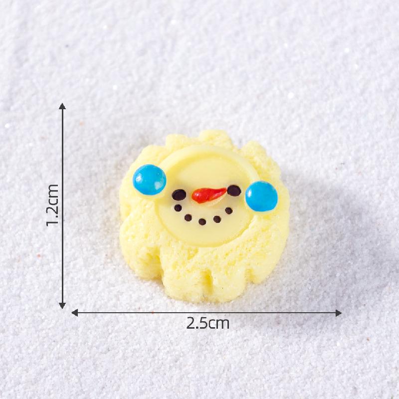 微景观创意圣诞甜品圣诞节食玩造景 DIY装饰品配件迷你树脂小摆件