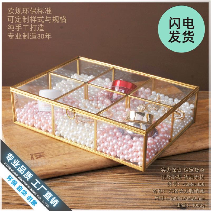 Hộp kính nhiều ngăn đựng trang sức (DG-85)