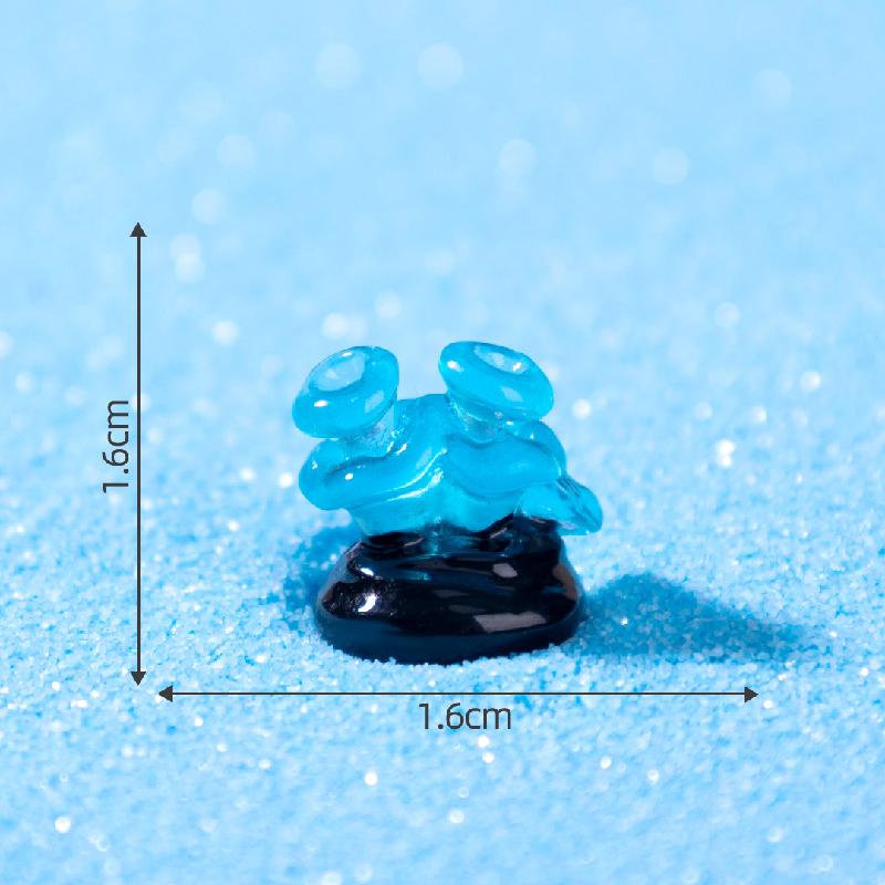 跨境新品微景观夜光小珊瑚 鱼缸海洋造景DIY装饰品配件迷你小摆件