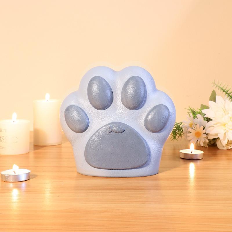 Chậu Cây Resin Hộp tro cốt thú cưng hình hoa baby, hộp tưởng niệm chó mèo, đồ tưởng niệm thú cưng (RG-26)