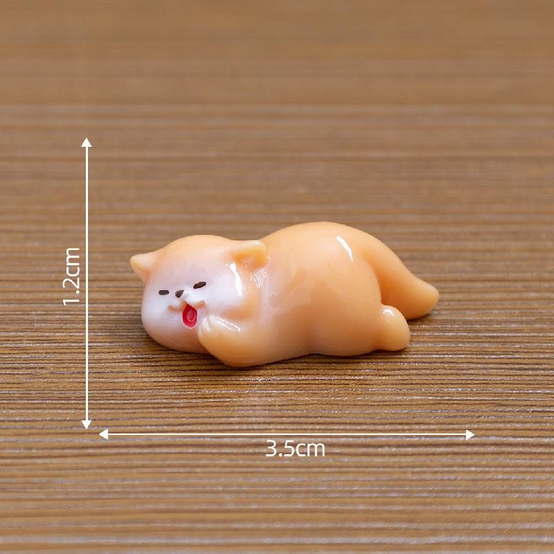 微景观创意可爱小水獭萌粒公仔娃屋 DIY装饰品配件迷你桌面小摆件