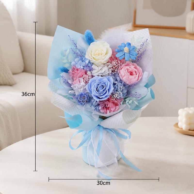 Bó hoa hồng vĩnh cửu quà sinh nhật Noel Valentine (HK-39)