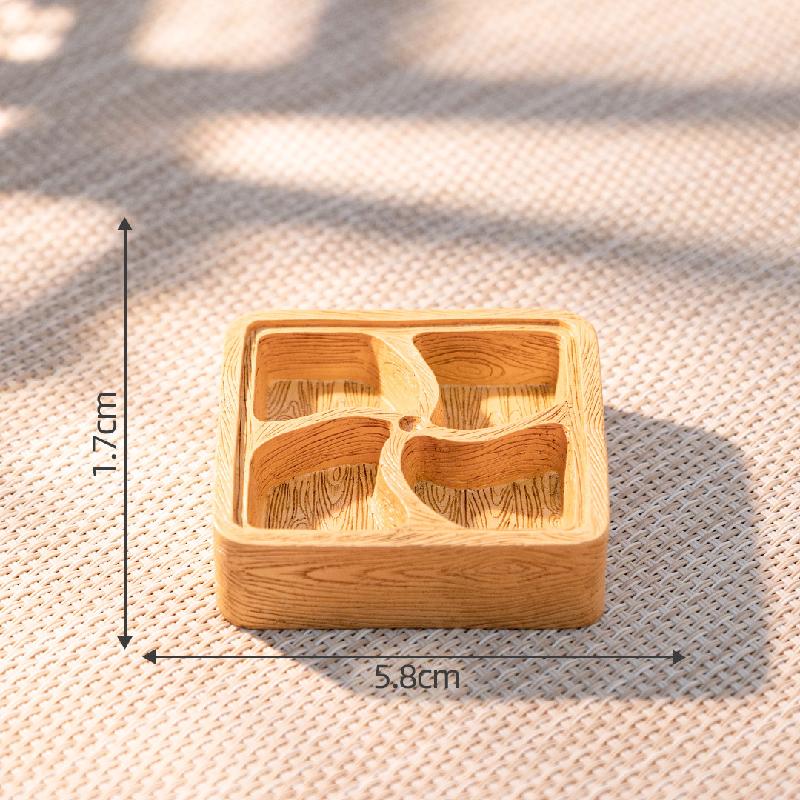 微景观创意古风食盒篮子模型 娃娃屋diy装饰品配件微缩迷你小摆件