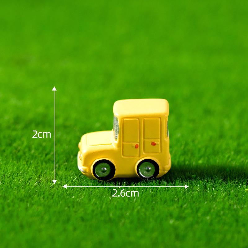 微景观创意迷你Q版汽车交通工具标识DIY装饰品配件微缩场景小摆件