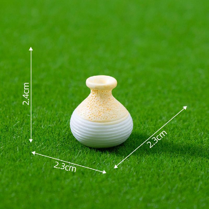 Tiểu cảnh bình hoa mini, phụ kiện trang trí cây cảnh DIY (ZC-110)