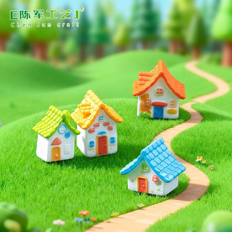 Nhà Đồng Quê Mini Trang Trí Tiểu Cảnh (PK-166)