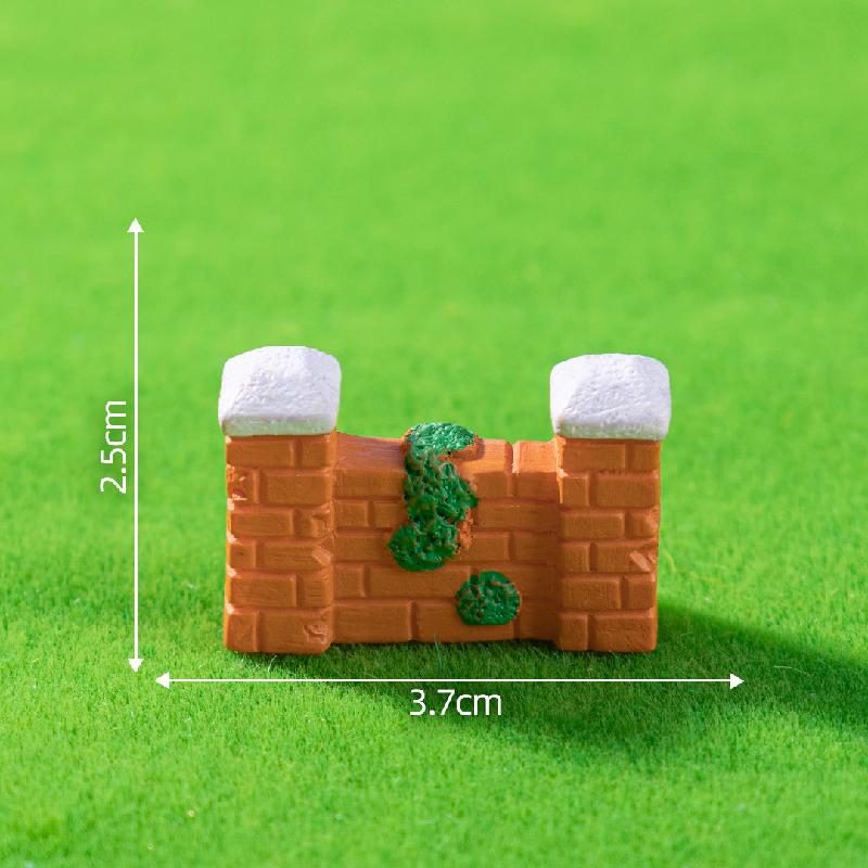 微景观创意木栅栏小桥园艺造景 DIY装饰品配件迷你微缩场景小摆件