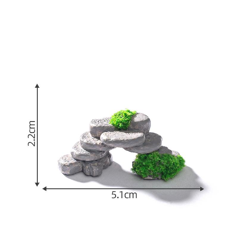 微景观创意中式山水假山石李白园艺造景 DIY装饰品配件迷你小摆件