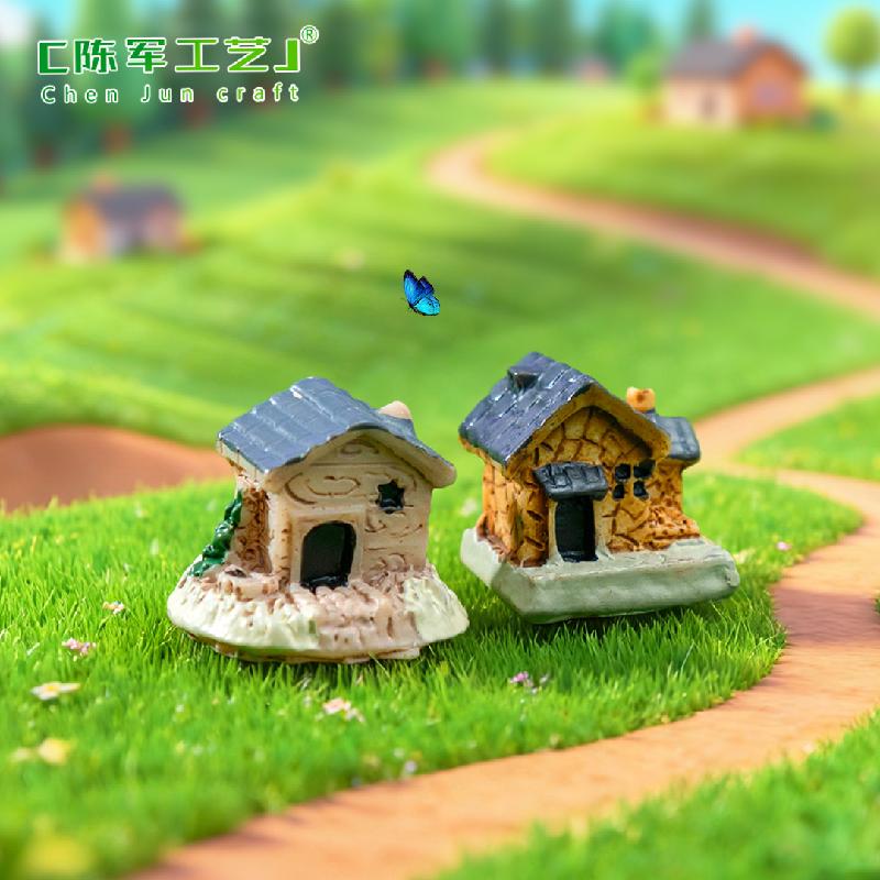 Tiểu cảnh nhà biển tình yêu, trang trí nhà nhỏ mini (ZC-125)