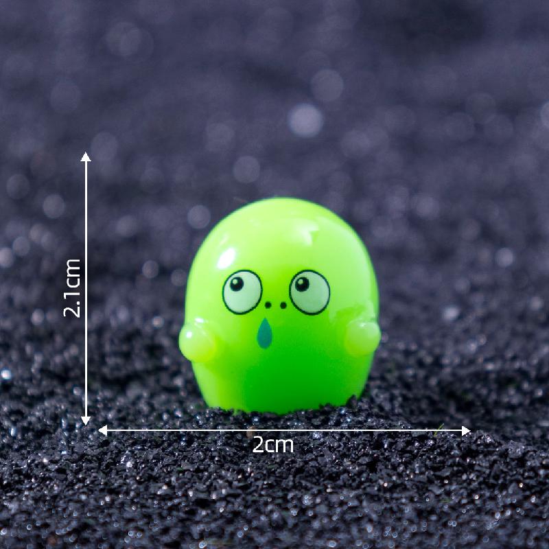 跨境新品微景观万圣节元气小怪兽公仔萌粒 DIY装饰品挂配件小摆件