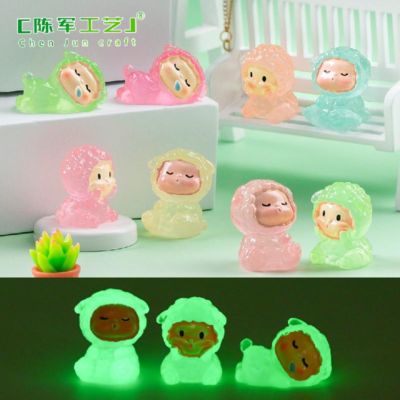 Cừu non phát sáng – Mô hình cừu nhỏ đáng yêu, dạ quang lung linh (M-1224)