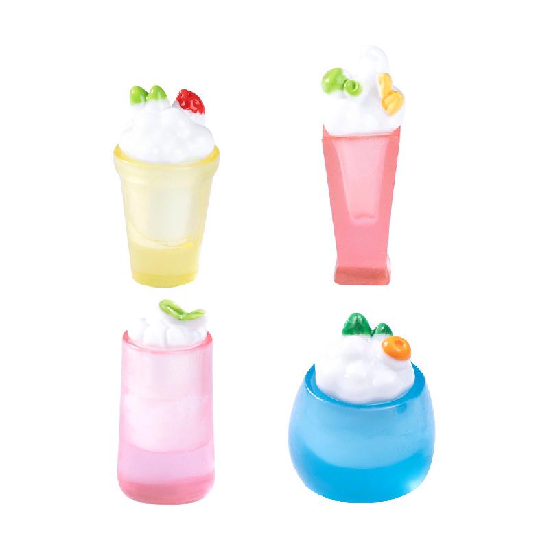 微景观创意夜光夏日冰杯食玩 DIY装饰品盲袋挂配件迷你桌面小摆件