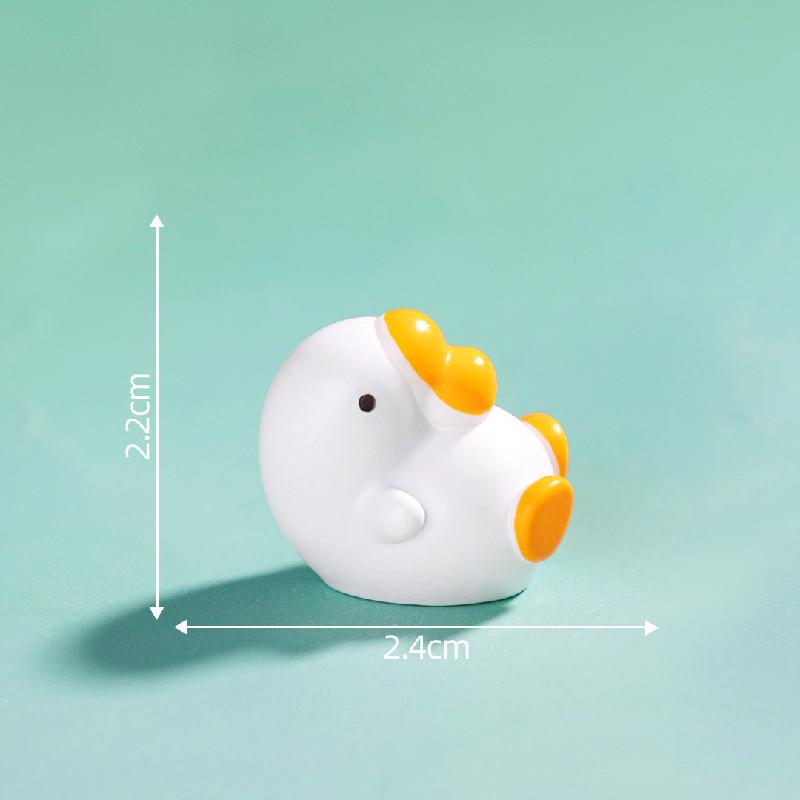 苔藓微景观创意呆呆鹅公仔园艺造景 DIY装饰品盲袋配件迷你小摆件