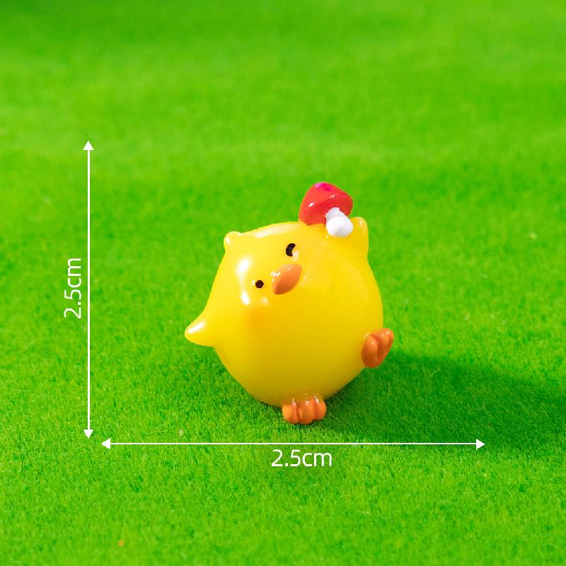 微景观创意小鸡仔农家乐萌粒园艺造景 DIY装饰品挂配件迷你小摆件