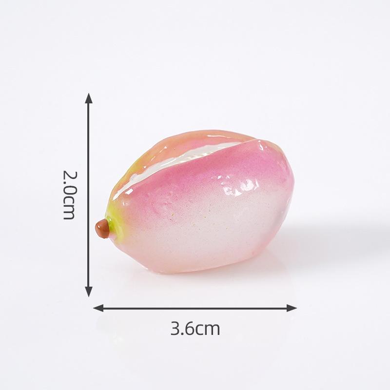 微景观创意写实夜光水果粒仿真食玩 DIY装饰品配件萌粒盲袋小摆件