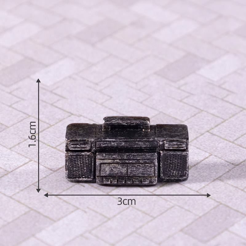 微景观创意怀旧复古电视机家具娃娃屋 DIY装饰配件微缩迷你小摆件