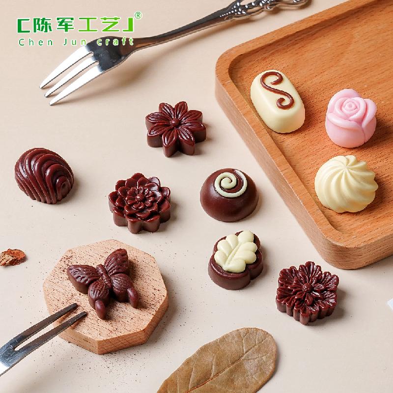 微景观仿真巧克力食玩蛋糕烘焙 DIY奶油胶饰品配件迷你树脂小摆件