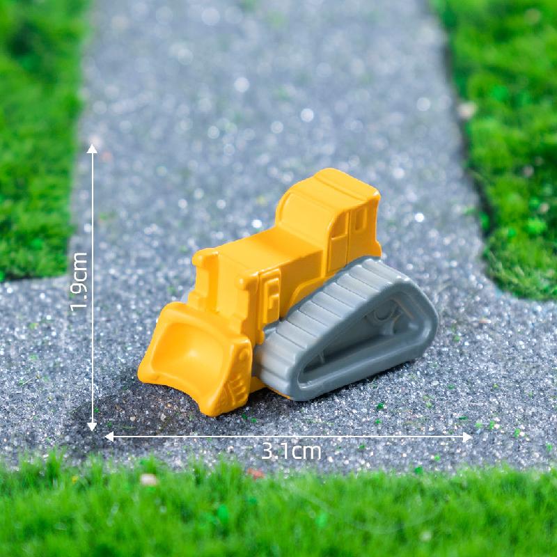 微景观创意迷你Q版汽车交通工具标识DIY装饰品配件微缩场景小摆件