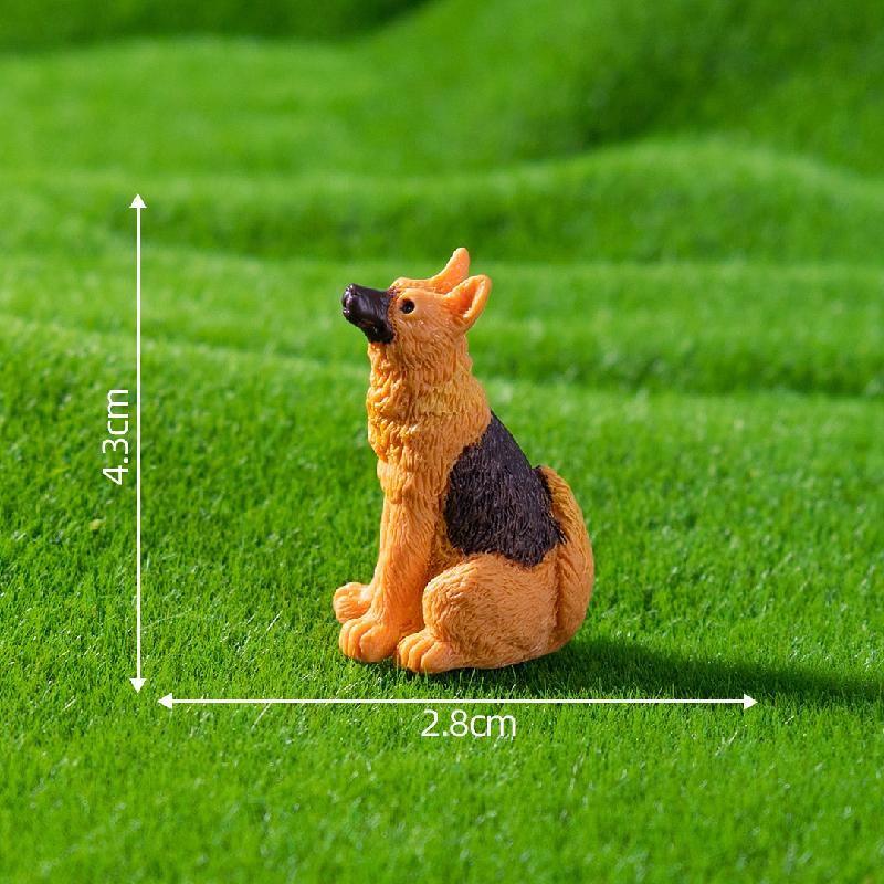 微景观创意田园小牛小羊农夫农场造景 DIY装饰配件迷你微缩小摆件