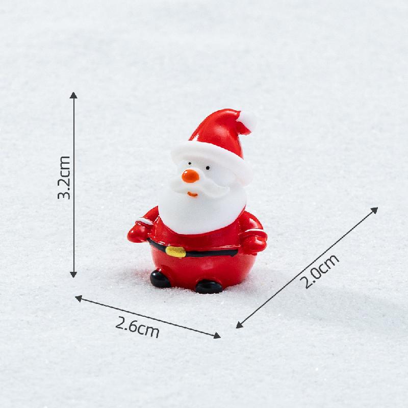 Tiểu cảnh ông già Noel và người tuyết, quà tặng học sinh mini (ZC-503)