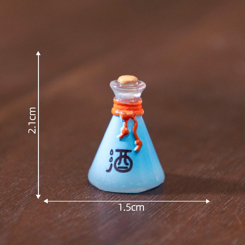 微景观创意桂花酒桃花酿仿真食玩DIY装饰品配件迷你小摆件