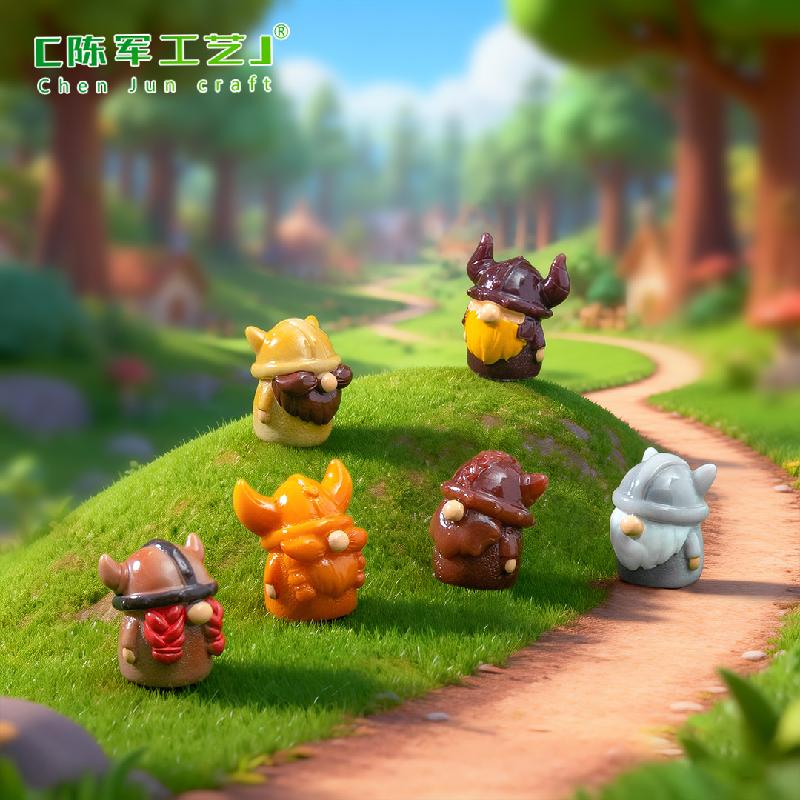Chú lùn Viking mini trang trí sân vườn (PK-721)