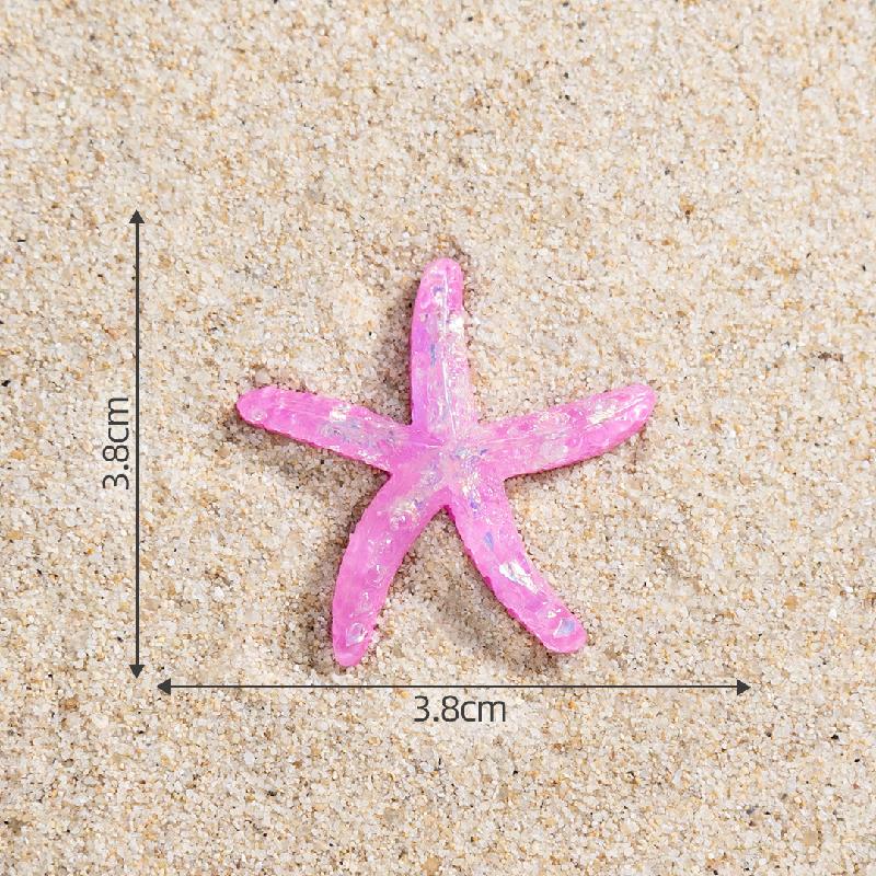 Sao biển và vỏ sò mini resin trang trí ốp điện thoại (ZC-757)