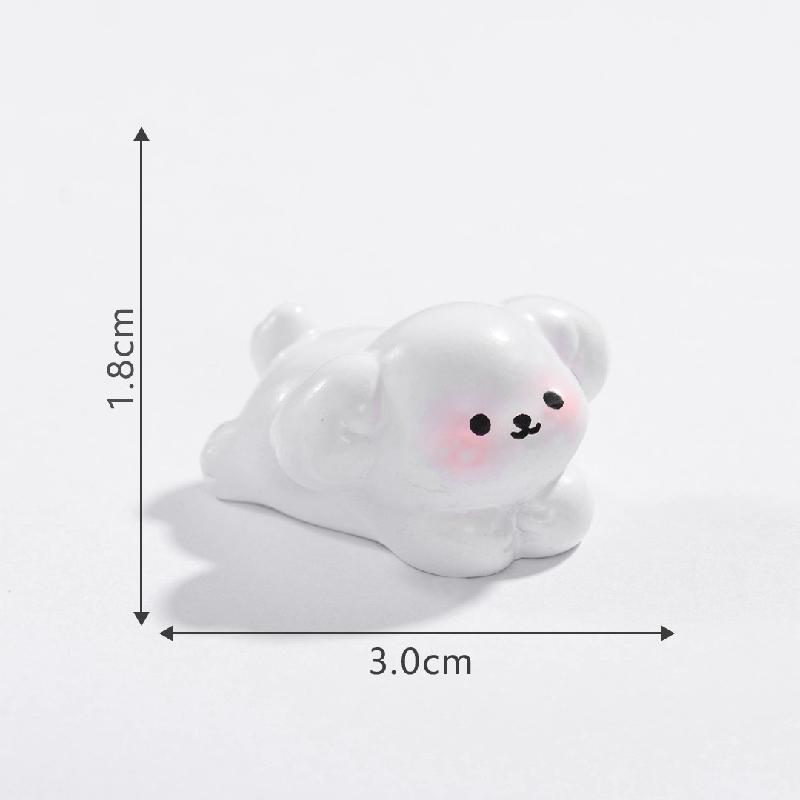 微景观创意可爱小狗萌粒公仔 DIY盲袋装饰品挂配件迷你桌面小摆件