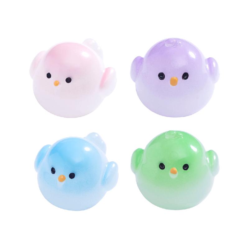 跨境微景观创意大号云雀小鸡萌粒园艺造景 DIY装饰配件迷你小摆件