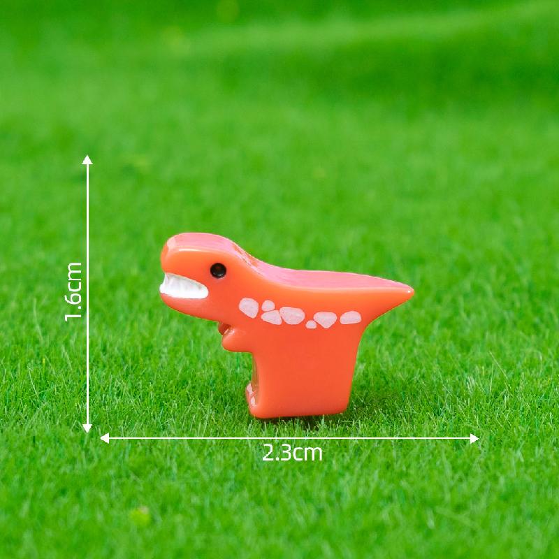 微景观创意仿真木雕小动物萌粒公仔 DIY装饰品配件迷你树脂小摆件