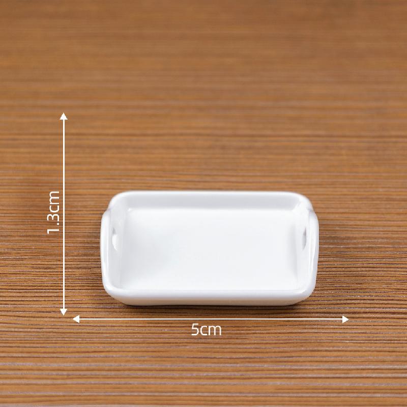 Khay trà gỗ đỏ nơ bướm mini (PK-723)