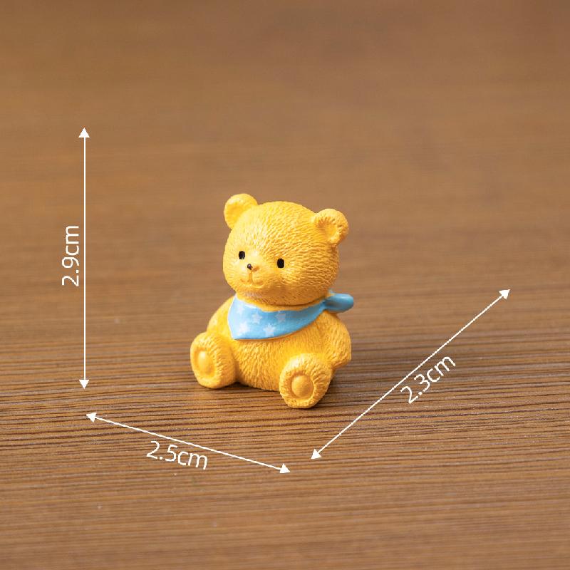 Gấu Teddy Đội Mũ Mini Trang Trí (PK-252)