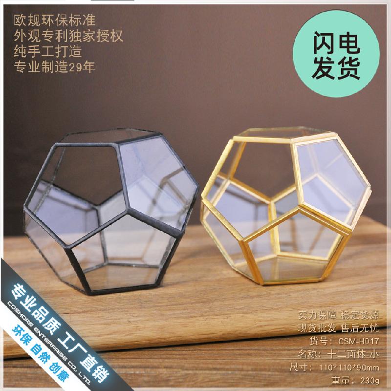 Nhà kính 12 mặt Terrarium sen đá (DG-229)