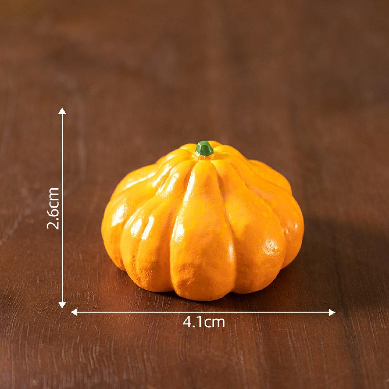 微景观创意仿真南瓜青椒小蔬菜食玩 diy装饰品发夹配件迷你小摆件