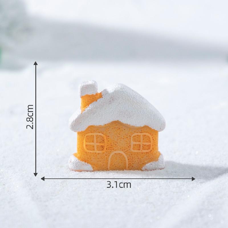 微景观创意圣诞姜饼人小动物公仔 DIY装饰品挂配件迷你桌面小摆件