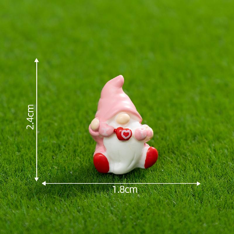 Chú lùn Valentine đáng yêu mini trang trí tiểu cảnh (PK-694)