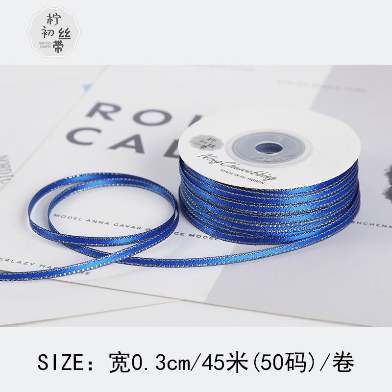 Dải ruy băng vàng kim 3mm, lý tưởng cho gói quà, trang trí bánh, và DIY. Chất liệu satin cao cấp, dễ sử dụng cho mọi nhu cầu.
