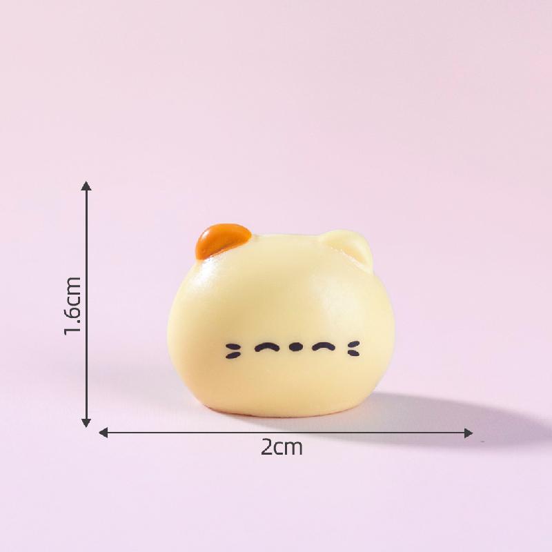 微景观创意可爱猫猫曲奇萌粒娃娃屋 DIY装饰品配件迷你桌面小摆件