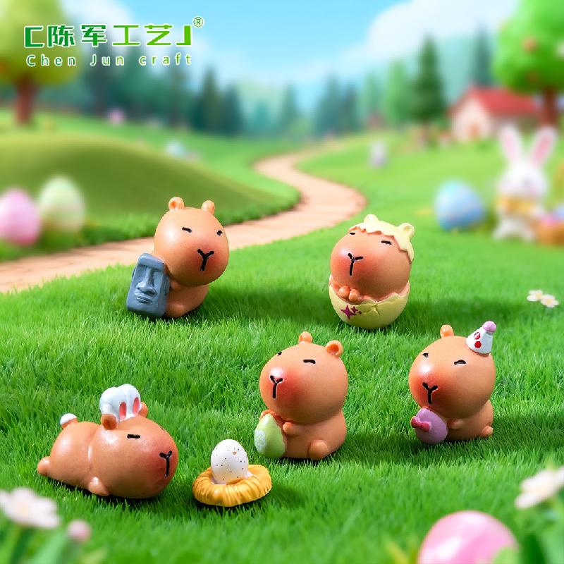 Capybara Phục Sinh Mini Trang Trí (PK-262)