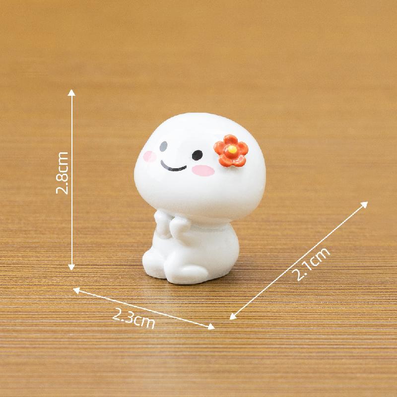 Bánh trôi biểu cảm mini trang trí nhà búp bê (PK-709)