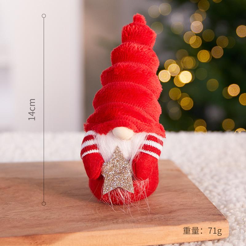 Trang trí Noel: Ông già Noel để bàn, trang trí DIY ấn tượng