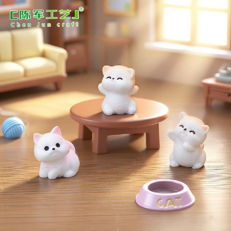 Mèo Con Dễ Thương Mini Nhà Búp Bê (PK-575)