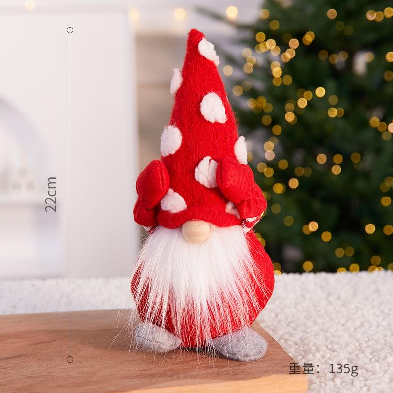 Trang trí Noel: Ông già Noel để bàn, trang trí DIY ấn tượng