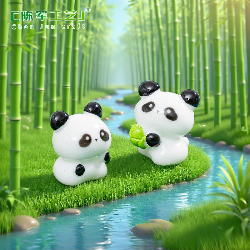 Gấu Trúc Đỏ Mini Trang Trí Vườn (PK-565)