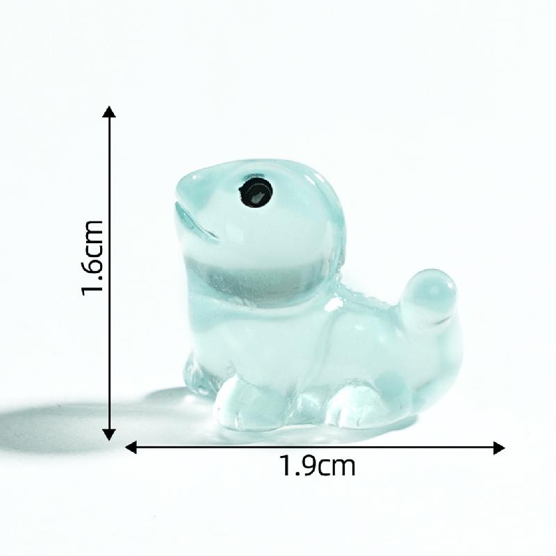 Tiểu cảnh tắc kè nhỏ phát sáng DIY, phụ kiện tiểu cảnh mini resin garden treo bàn đáng yêu cute (ZC-1436)
