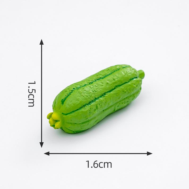 微景观创意大号仿真蔬菜食玩盲袋直播 DIY装饰品挂配件迷你小摆件