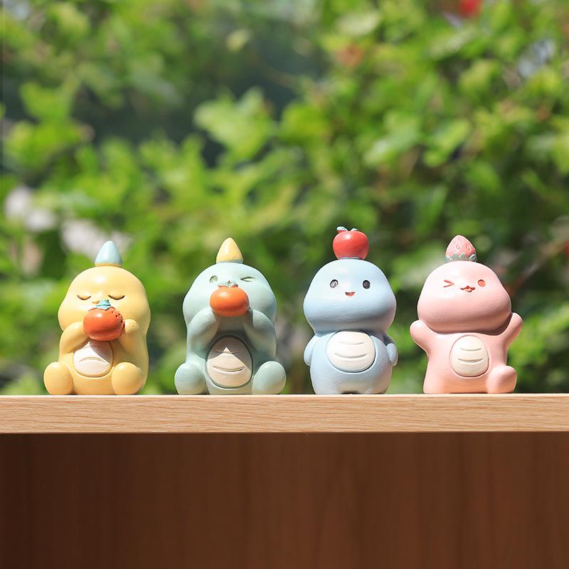 Chậu Cây Resin Chậu cây mọng nước Tây Du Ký resin, chậu mini hoạt hình, trang trí nhà và tiểu cảnh (RG-179)