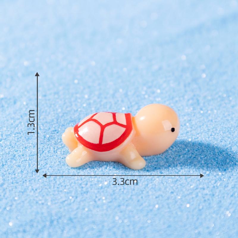 Tiểu cảnh rùa năm màu, lọ cây DIY, quà tặng sáng tạo (ZC-44)