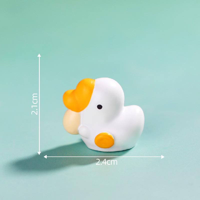 苔藓微景观创意呆呆鹅公仔园艺造景 DIY装饰品盲袋配件迷你小摆件