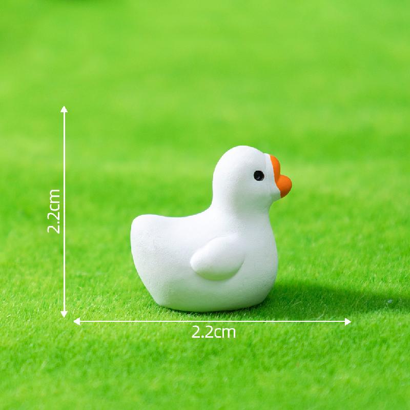 Tiểu cảnh chú ngỗng béo dễ thương, sân vườn DIY, phụ kiện treo bàn tiểu cảnh mini (ZC-600)